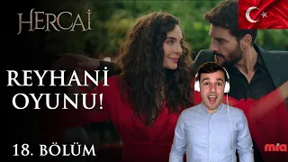 Italian Reaction To 🇹🇷 Miran ve Reyyan’ın Reyhani oyunu! - Hercai 18.Bölüm