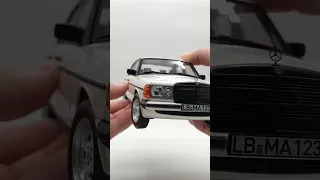 Mercedes E AMG #scalereviews #modelcars #cars #mercedes #c63 #eclass #w123 #amg #norev