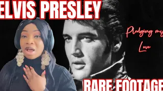 Elvis Presley: Pledging my Love (Rare footage) | Amazing! | Reaction