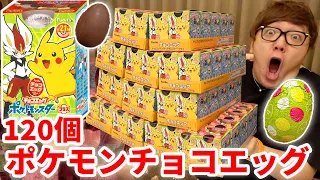 ポケモンチョコエッグ全種類出るまで120個開封www【ヒカキンTV】