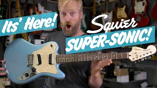 Squier Super-Sonic Unboxing & First Impressions - Lot's of tuning, interesting pickups & MORE!