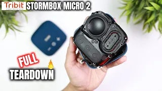 Tribit StormBox Micro 2 Compact Bluetooth Speaker 🪛🔧 TEARDOWN / DISASSEMBLY | What is Inside ?