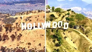 GTA V compared to Google Earth