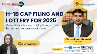 H-1B Cap Filing 2025 | Lottery Process | H1B 2025 Cap Filing | H1B Multiple Jobs | #h1bvisa