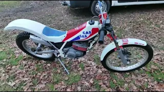 1990 GasGas 327 Aire . Air cooled mono trials bike