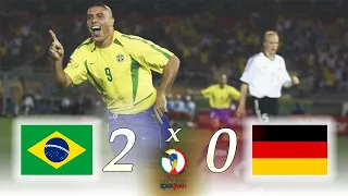 FINAL Copa do Mundo 2002 - Brasil 2 x 0 Alemanha  [720p HD] (Final FIFA World Cup Highlights)