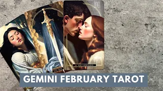 Gemini February || A decision you won’t get around! Tarot Reading