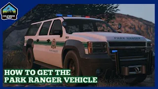 How to get the *RARE* Park Ranger Suv - GTA Online