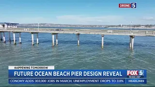 City gives a sneak peek of new Ocean Beach Pier design