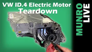 Volkswagen ID.4: Electric Motor Teardown and Analysis