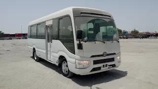 2017 Toyota Coaster Petrol In Dubai - Car Exporter From UAE