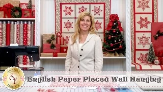 Kaleidoscope English Paper Piecing | a Shabby Fabrics Quilting Tutorial