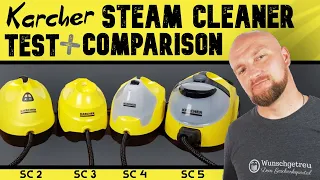 Karcher Steam Cleaner Comparison 2023 ► SC2 vs SC3 vs SC4 vs SC5 ✅ Reviews "Made in Germany"