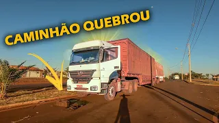 CAMINHÃO QUEBROU, COMO TROCAR A CORREIA DO AXOR?? - VIDA DE CANAVIEIRO