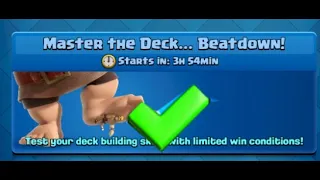 Master the deck Beatdown Best Deck - Clash Royale