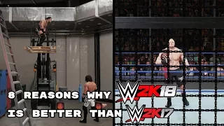 8 Reasons Why WWE 2K18 Is Better Than WWE 2K17