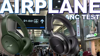 Bose QC Ultra & Bose QC Real Airplane ANC Test