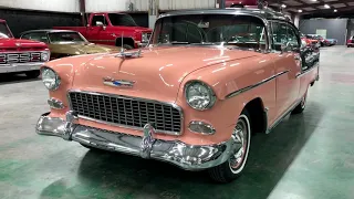 *SOLD* 1955 Chevrolet Belair 2 Door Hardtop 350/350 Cold AC #079596