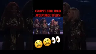 XSCAPE'S SOUL TRAIN ACCEPTANCE SPEECH 😩🗣️#news #shorts #music #xscape #soultrain #viral #trending