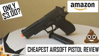 WORST $3 AIRSOFT PISTOL? | UKARMS M1911 SPRING AIRSOFT