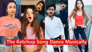 The Ketchup Dance Challenge Musically | Hasnain, Nagma, Unnati, Anam Darbar, Mrunal Panchal