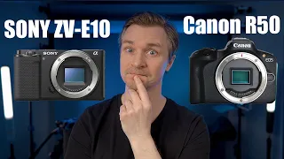 Sony ZV-E10 vs Canon R50