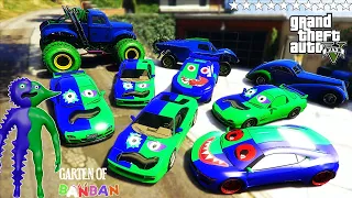 GTA 5 - Stealing Garten of Banban 4 Cars With Franklin | (Real Life Cars #158)