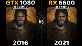 RX 6600 vs GTX 1080 | Test in 2023 With 1080p & 1440p | The Ultimate Comparison!