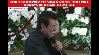 Mensahe ni Eddie Gutierrez sa burol ni Susan Roces