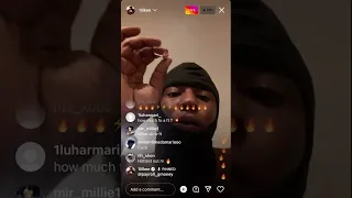 Lil kee- can’t fit it ig live