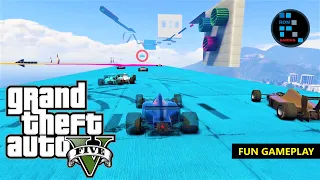 GTA V | MULTISCRAMJET PARKOUR FUN GAMEPLAY