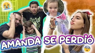 PERDIMOS a nuestra hija 😱 | AMANDA es muy traviesa | Los Molina