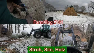 Farmvlog #161: Stroh, Silo, Holz und Klauen schneiden