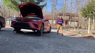 Oil change 2019 Camry SE