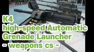 K4 high-speed Automatic Grenade Launcher