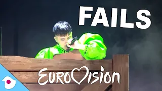 FAILS from the First Semi-Final | Eurovision 2023