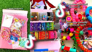 📿 Clay Bead Bracelet Making 💰 Small Business TikTok Compilation #88