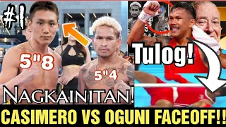 MARCIAL TULOG!KALABAN CASIMERO VS OGUNI UNANG FACE-OFF SA JAPAN!