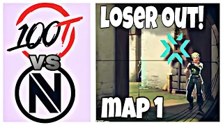 100T vs Envy Map 1 | VCT Stage 3 NA Challengers Playoffs