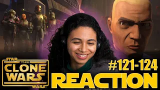 (THE BAD BATCH IS HERE!) Clone Wars Ep 121-124 - The Bad Batch Arc REACTION