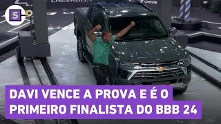 BBB 24: Davi vence a última prova, garante vaga na final e ganha carro