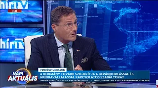 Napi aktuális - Gyöngyösi Márton (2023-10-06) - HÍR TV