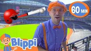Blippi Visits a Baseball Stadium! | Sports for Kids | Educational Videos for Kids
