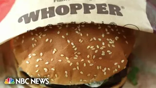 Burger King facing lawsuit claiming its Whoppers are too small