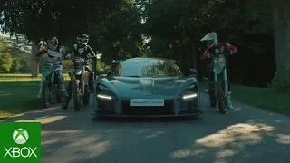 Forza Horizon 4 Presents The McLaren Senna Vs Motocross Showcase