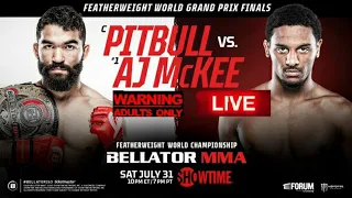 BELLATOR 263: PATRICIO PITBULL VS AJ MCKEE LIVE MAIN CARD CHILL REACTION STREAM(WITH UFC UPDATES!)