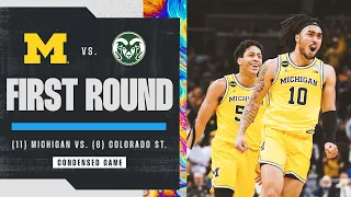 Michigan vs. Colorado State - First Round NCAA tournament extended highlights
