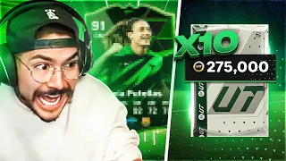 10 x 275K packs on EA FC 24!