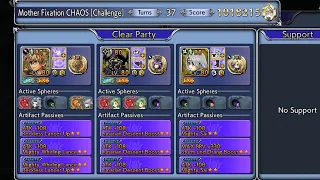 [DFFOO GL] [Reupload] Kadaj Event "Mother Fixation" Chaos [Challenge] | Nine, Golbez, Fujin