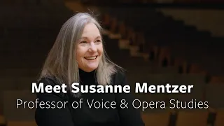Meet Susanne Mentzer: Professor of Voice at SFCM